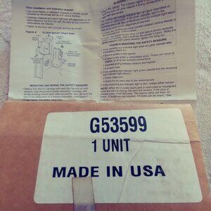 Chamberlain Garage Door Opener Safety Sensor Kit